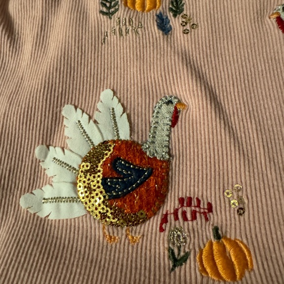 Mud Pie Baby Thanksgiving Outfit 6 9 months - Picture 5 of 10